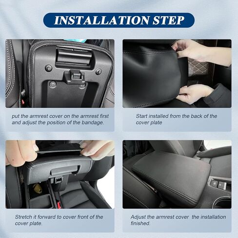 BIBIBO for 2025 Toyota Camry Center Console Cover 2025 Toyota Camry Console Lid,2025 Camry Arm Rest Pad Seat Box Cover,Toyota Camry Interior Accessories 2025 Camry Arm Rest Cover (Thin) in Kuwait