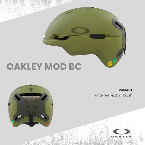 Oakley MOD BC Ski Backcountry Helmet for Men for Women + Bundle with Designer iWear Collapsible Water Bottle with Carabiner in Saudi Arabia