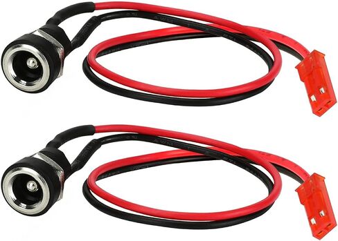 منفذ شحن متوافق مع سكوتر كهربائي Gotrax GXL V2 XR Ultra Apex، استبدال منفذ الشاحن لأجزاء السكوتر الكهربائي Gotrax Rival Elite (محوري 5.5 مم OD، 2.5 مم ID) in Saudi Arabia