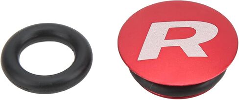 Keenso Crankset Dust Cover Crank Arm Dust Cap Crankset Dust Cover, Aluminum Alloy Mountain Bike Crankset Dust Cap Hollow Center Shaft Cover Integrated Crank Arm Dust Cap for Road in Saudi Arabia