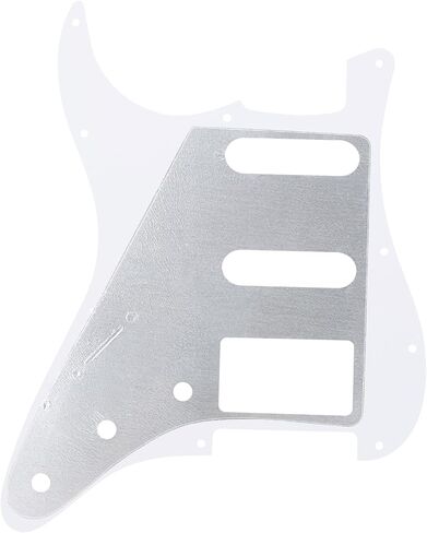 Banworks 3 Ply Strat HSS Pickguard 11-Hole Electric Guitar Pickguard SSH Scratch Plate for USA/Mexican Fender Modern Style Standard Stratocaster ST JT/HB-02 Vintage Green in Saudi Arabia
