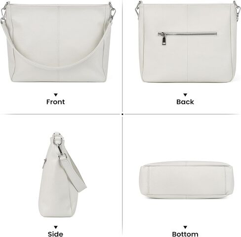 befen Genuine Leather Hobo Bags Purses for Women, Women's Shoulder bag Handbags Crossbody Bag with 2 Shoulder Straps in Kuwait