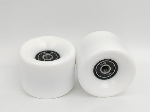 Skateboard Wheels 60mm 95a with Bearings, Set of 4 (Green) in Kuwait