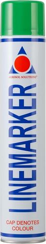 Line Marker, Grass and Road Spray Paint, Athletic Field Striping Paint Spray -White 26 Fl Oz (Pack of 6) in Saudi Arabia