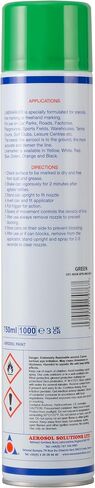 Line Marker, Grass and Road Spray Paint, Athletic Field Striping Paint Spray -White 26 Fl Oz (Pack of 6) in Saudi Arabia