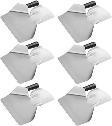 OCS Parts Pro Series 3-Pack Quick Fill Scoops for Popcorn and French Fries | Right Handed Utility Scooper for Bagging Fries or Popcorn for Restaurants, Theaters, Fast Food or Home Kitchens in Saudi Arabia