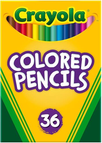 مجموعة أقلام الرصاص الملونة Crayola (120CT) ، أقلام رصاص كتب تلوين ، لوازم فنية للأطفال ، أقلام الرصاص الملونة ، مسبقًا ، هدايا للأطفال ، الأعمار 3+ in Saudi Arabia