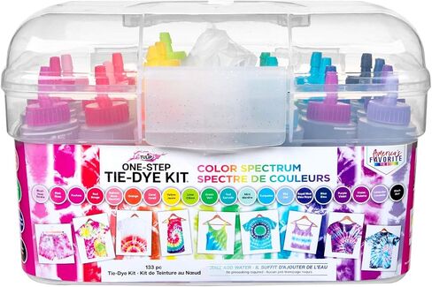 TULIP POSY ONE TIE TIE-DYE Party لـ 5 ، 15 ألوان قوس قزح للنسيج in Kuwait