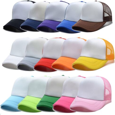 Workout Hat Gym Hat Mesh Hat Athletics Hat Dad Hat Fishing Hat Trucker Hat Running Hat Ponytail Hat for Men and Women in Kuwait