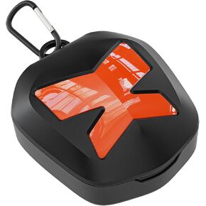 ARGOMAX Sports Mouth Guards Case, Compatible with various brands of Mouth guards(Not Lip Guard), Universal Storage Case for Adult & Youth Sizes, black+white. in Kuwait