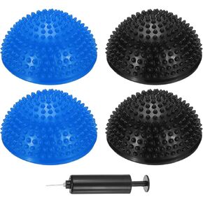 PATIKIL Half Spiky Domes Balance Pods Balance Trainer Dots with Hand Pump for Core