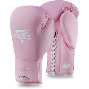Authentic Series A2 Unisex Pro Lace-Up Boxing Gloves - Genuine Cowhide Leather | Optimal for Boxing, MMA, Muay Thai, Kickboxing, Martial Arts Training & Sparring