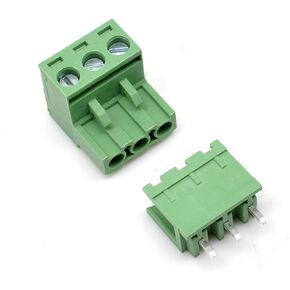 20 Set 2-Pin PCB Screw Terminal Block - 5.08mm Pitch Male Female