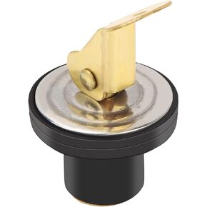 Boat Drain Plug, T Handle Boat Drain Plug Snap Handle Highly Sealing Compression Drain Plug, Marine Boat Rubber Plug, for Ship Drain Pipes (1/2 Inch)