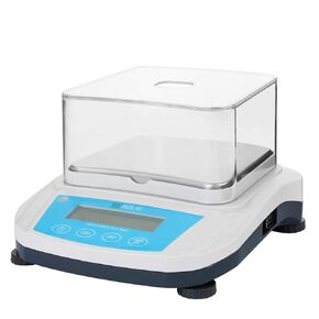 U.S. Solid Precision Lab Scale 3000g x 0.01g- High Precision Analytical Balance w/USB and RS232 Interface, Detachable Draft Shield, 1x 2kg Calibration Weight,100-240 VAC