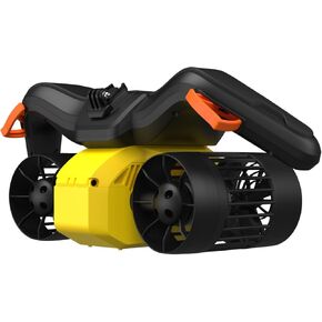 LEFEET C1 Underwater Scooter Dual Motors with 2pcs*Batteries: 60min Battery Life with Action Camera Mount IPX8 100FT Waterproof for Water Sports, Swimming Pool Scuba, Diving for Kids/Adults (White)