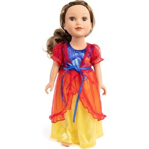 Little Adventures Nightgown Doll Dresses (Ice Princess Nightgown) - Doll Not Included - Machine Washable Child Pretend Play and Party Doll Clothes with No Glitter