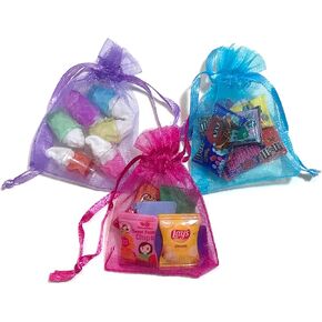 LPS Accessories Miniature Dollhouse Compatible with Littlest Pet Shop and Barbie Food Drink Craft Sets Random Gift Bag Lots; Pets NOT Included (Snack 6pc.)