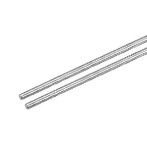 MECCANIXITY Fully Threaded Rod M10 x 150mm 1.5mm Thread Pitch 304 Stainless Steel Right Hand Threaded Rods Bar Studs 2 Pack