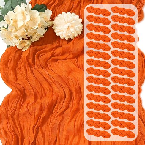 15 Pack Sage Green Cheesecloth Table Runner 17 x 108 inch Cheese Cloth Table Runners 9ft Green Table Runner Rustic Romantic Sheer Gauze Runner for Wedding Party Baby Shower Table Decoration in Saudi Arabia