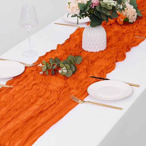 15 Pack Sage Green Cheesecloth Table Runner 17 x 108 inch Cheese Cloth Table Runners 9ft Green Table Runner Rustic Romantic Sheer Gauze Runner for Wedding Party Baby Shower Table Decoration in Saudi Arabia