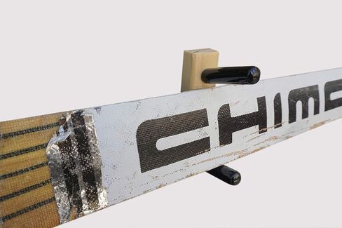 Horizontal Wall Mount for a Hockey Goalie Stick (Made in The USA) in Saudi Arabia