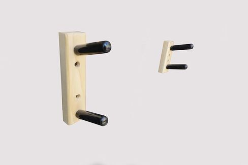 Horizontal Wall Mount for a Hockey Goalie Stick (Made in The USA) in Saudi Arabia