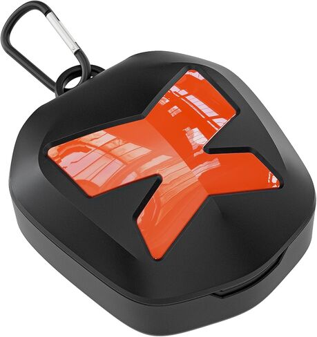 ARGOMAX Sports Mouth Guards Case, Compatible with various brands of Mouth guards(Not Lip Guard), Universal Storage Case for Adult & Youth Sizes, black+white. in Kuwait