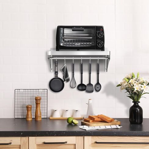 Stainless Steel Shelf 12" x 36", Commercial Stainless Steel Kitchen Wall Shelf for Hanging and Storing Pots, Pans, and Cookware in Restaurants, Kitchens, Homes,and Hotels in Saudi Arabia