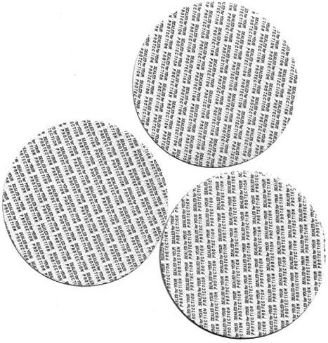 Pressure Sensitive Torque Activated Seals Cap Liners - 53mm (2.09") - 200 PCS -Made in USA- for Glass & Plastic Bottles & Containers - No Induction Sealer Needed - Black (200) in Kuwait