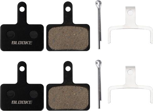 PSLER Disc Brake Pads for TRP Tektro Shimano Semi-Metallic Resin Bike Brake Pads Good Braking and Less Noise 2 Pair in Saudi Arabia