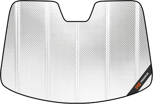 Windshield Sun Shade for 2015-2024 Ford Edge Front Window Sunshade. Reflective Rigid Material in Saudi Arabia