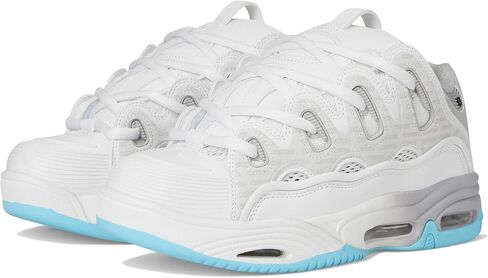 Osiris Men's D3 2001 Skate Shoe, Grey/Blue/Black, 7 in Saudi Arabia