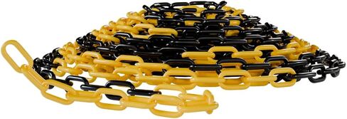 Lellow Safety® ، سلسلة بلاستيكية صفراء ، 200 قدم/60 مترًا in Kuwait