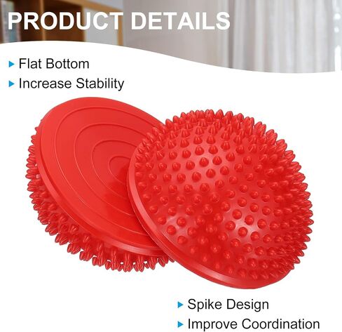 PATIKIL Half Spiky Domes Balance Pods Balance Trainer Dots with Hand Pump for Core in Saudi Arabia