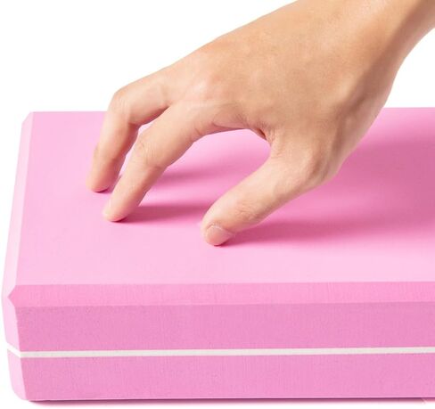 High Density EVA Yoga Bolock (Set of 2) - supportive, Soft Non-Slip Foam Surface For Yoga,Pilates,Meditation 3"x 6" x 9" in Saudi Arabia