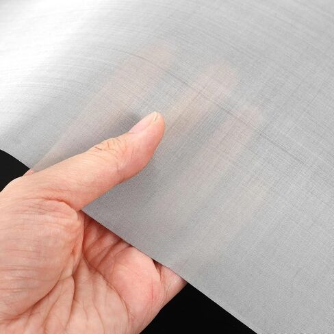 Folding a Piece of 304 Stainless Steel mesh, 13 "X29.5 (33cm X75cm), 5-mesh Metal mesh, Rust Proof mesh, Suitable for Many DIY Projects, Hard and Heat-Resistant Metal mesh in Saudi Arabia