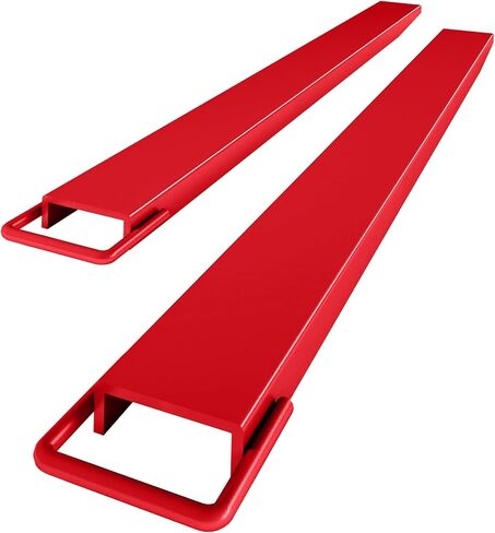 Pallet Forklift Extensions, 72" Fork Extensions 5.5" Width, Heavy Duty Fork Extensions for Forklifts, 1 Pair Forklift Extensions for Forklift Truck,Orange in Saudi Arabia