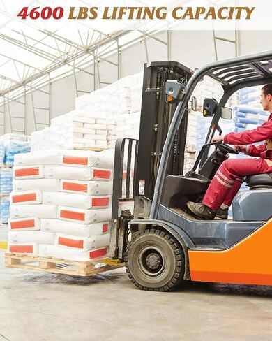 Pallet Forklift Extensions, 72" Fork Extensions 5.5" Width, Heavy Duty Fork Extensions for Forklifts, 1 Pair Forklift Extensions for Forklift Truck,Orange in Saudi Arabia
