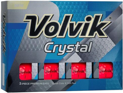 Volvik Crystal 3 قطع كرات غولف ألوان جولف 3 دزينة (36 كرة) مجموعة هدايا حزمة in Kuwait