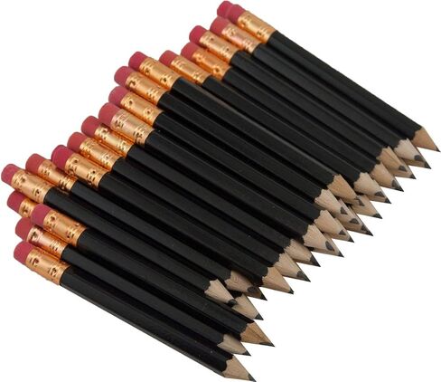Graphite Pen & Pencil Company Red Hexagonal Golf Pencils (144 Count, Pre Sharpened, Non Toxic) in Kuwait