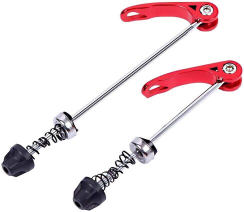 Road MTB Quick Release - Mountain Bike Bicycle Quick Release Skewers - Axles Set Replacement - QR Lever Set - for Wheel Hub in Kuwait