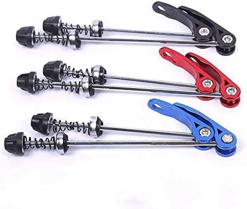 Road MTB Quick Release - Mountain Bike Bicycle Quick Release Skewers - Axles Set Replacement - QR Lever Set - for Wheel Hub in Kuwait