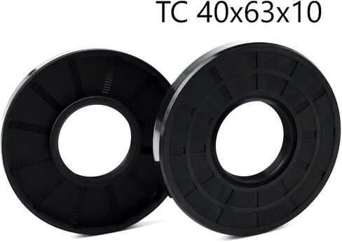 XIKE 2PCS TC 35x63x10 Oil Seal,Oil Shaft Seal,Double Lip Seals with Spring for Bearing Shaf in Saudi Arabia