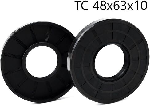 XIKE 2PCS TC 35x63x10 Oil Seal,Oil Shaft Seal,Double Lip Seals with Spring for Bearing Shaf in Saudi Arabia