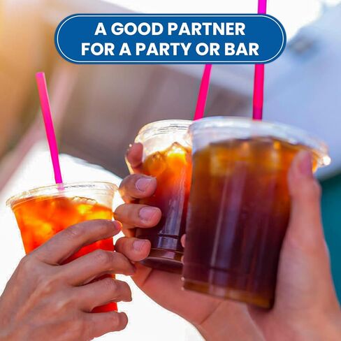 [600 عبوة] أكواب بلاستيكية شفافة للاستعمال مرة واحدة سعة 20 أونصة، أكواب شرب بلاستيكية شفافة للاستعمال مرة واحدة، أكواب بلاستيكية شفافة سعة 20 أونصة، أكواب للحفلات من الحيوانات الأليفة، أكواب شرب باردة من البلاستيك الشفاف من أجل الماء والقهوة ﻿ in Kuwait