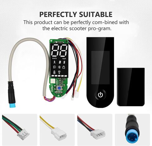 Upgrade M365 Pro Dashboard Cover Replacement Circuit Board Compatible with Xiaomi M365 /M365 Pro/M365 Pro 2 Electric Scooter Parts Accessories in Saudi Arabia