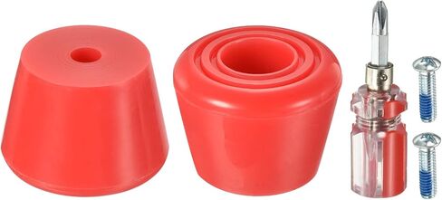 PATIKIL Roller Skate Toe Stops with Screwdriver, Rubber Brake Stoppers Block in Saudi Arabia