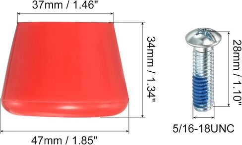 PATIKIL Roller Skate Toe Stops with Screwdriver, Rubber Brake Stoppers Block in Saudi Arabia