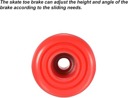 PATIKIL Roller Skate Toe Stops with Screwdriver, Rubber Brake Stoppers Block in Saudi Arabia